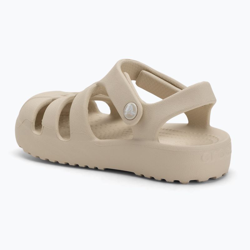 Sandały dziecięce Crocs Classic Fisherman Kids Toddler sandstone 3