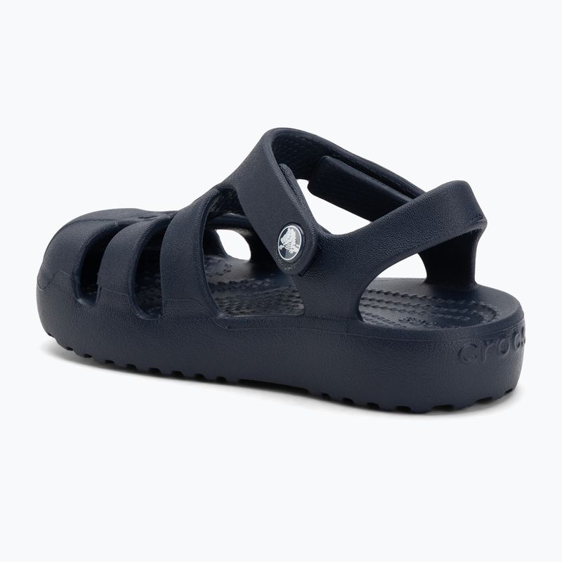 Sandały dziecięce Crocs Classic Fisherman Kids Toddler navy 3