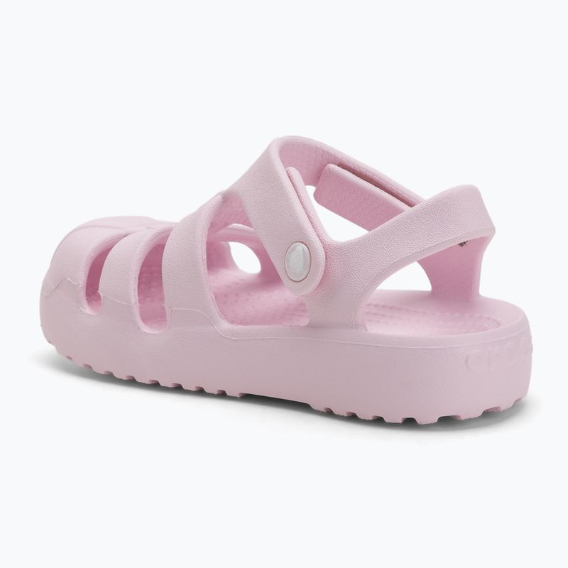 Sandały dziecięce Crocs Classic Fisherman Kids Toddler pink milk 3