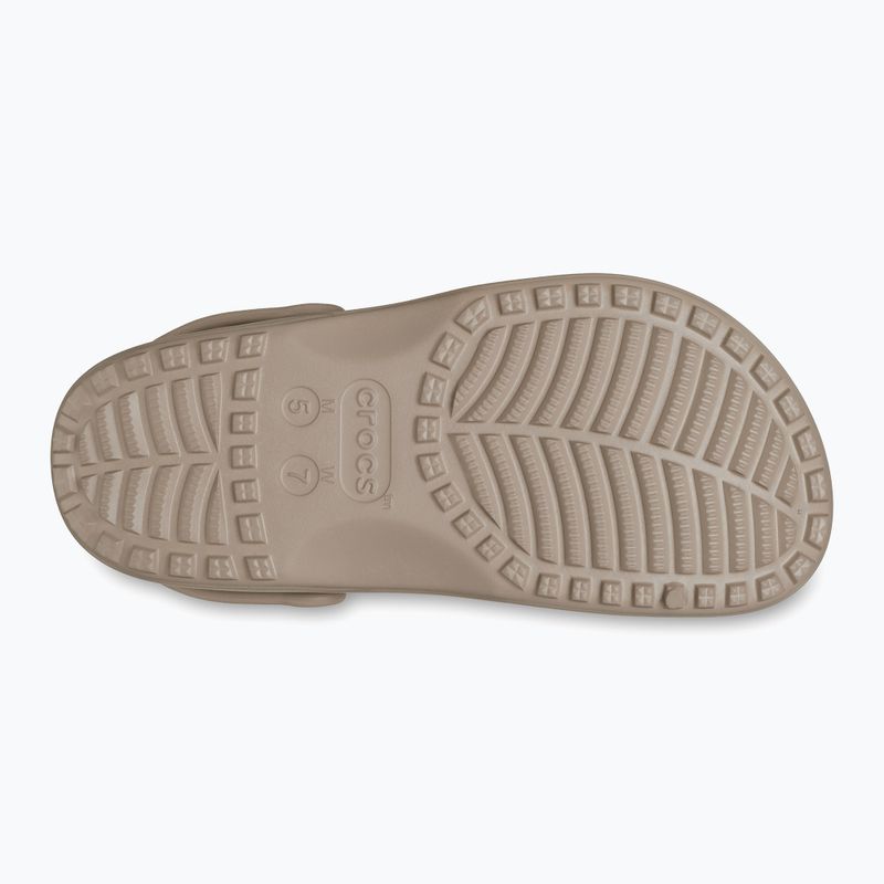 Klapki Crocs Classic Floral Cutout Clog taupe 3