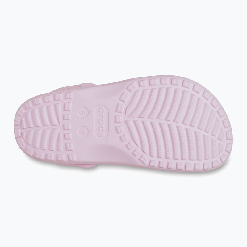 Klapki Crocs Classic Floral Cutout Clog pink milk 3