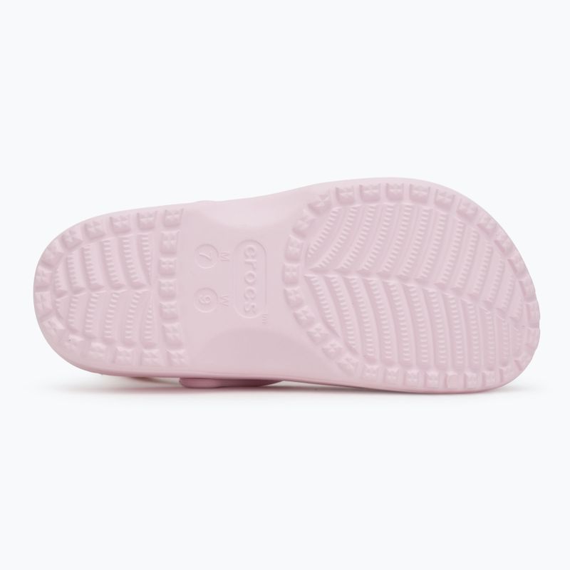 Klapki Crocs Classic Floral Cutout Clog pink milk 5