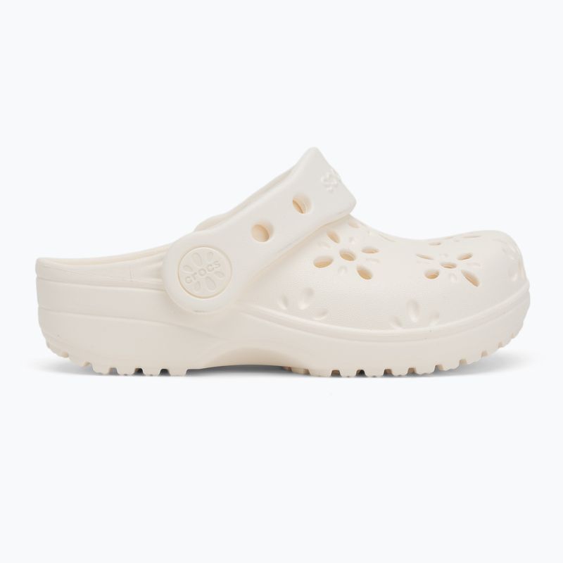 Klapki dziecięce Crocs Classic Floral Cutout Clog Kids Toddler chalk 3