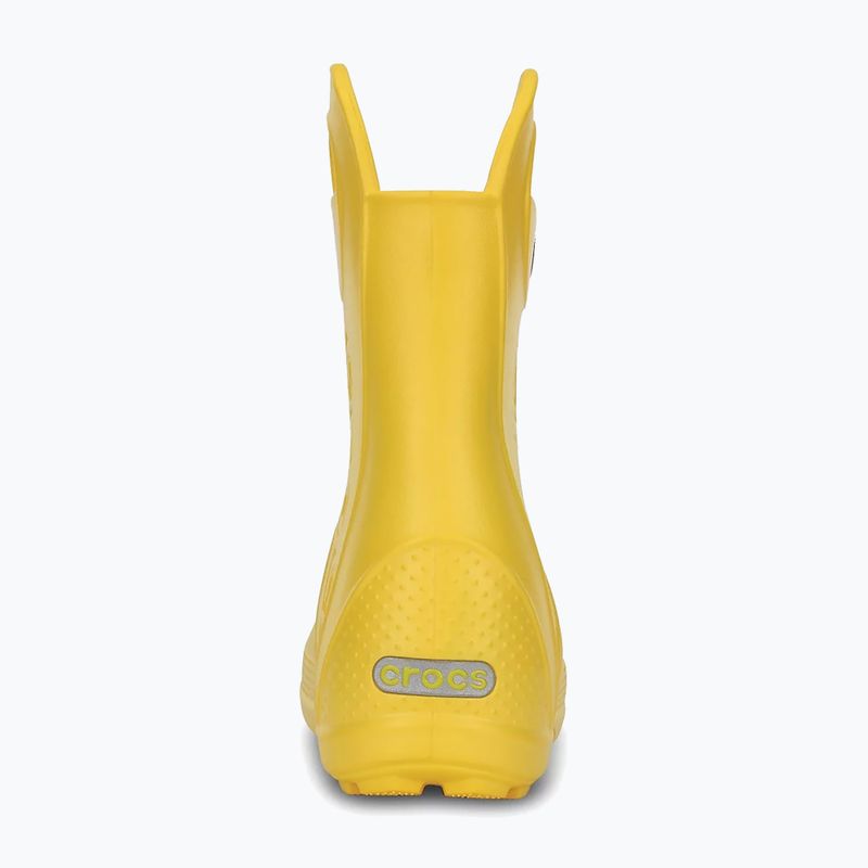 Kalosze Crocs Handlwe It Rain Boot yellow 3