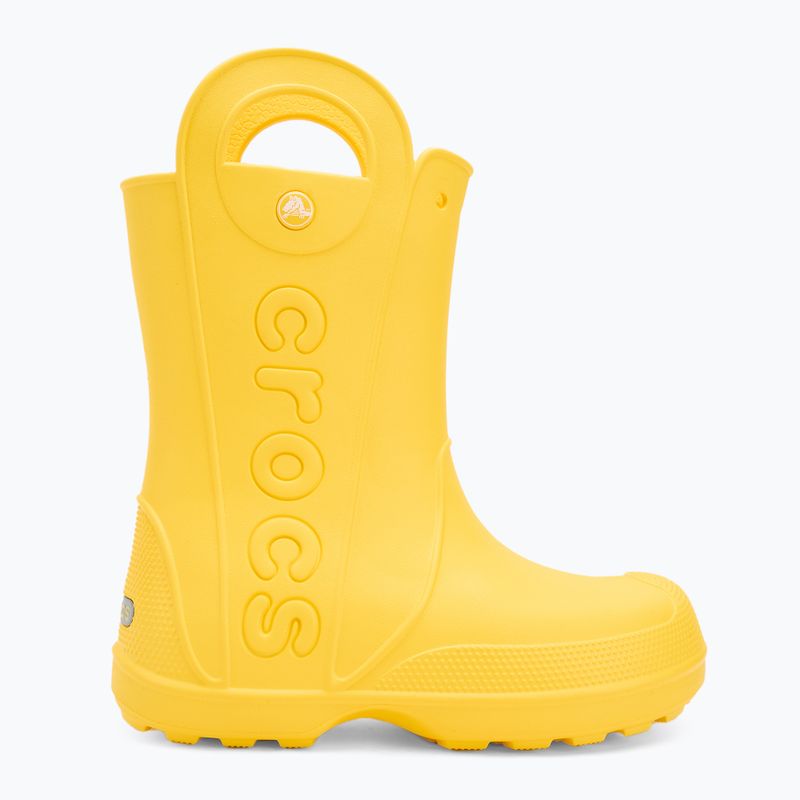 Kalosze Crocs Handlwe It Rain Boot yellow 2