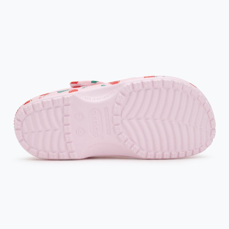 Klapki Crocs Classic Fresh Fruits Clog pink milk 5