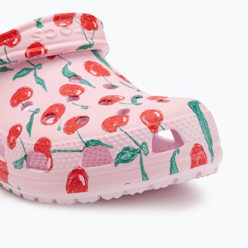 Klapki Crocs Classic Fresh Fruits Clog pink milk 8