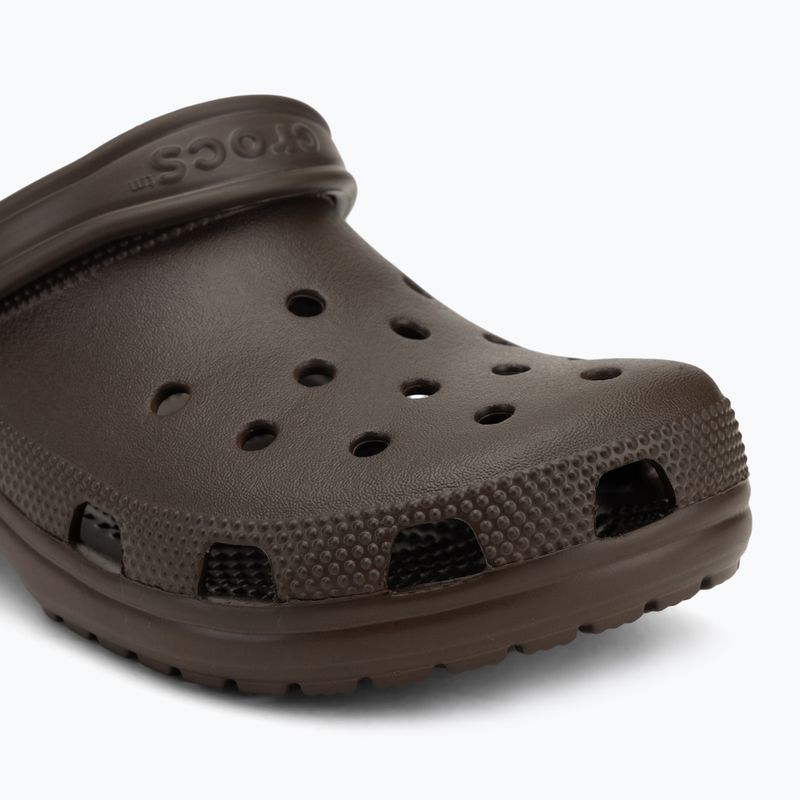Klapki Crocs Classic clog coffe 8