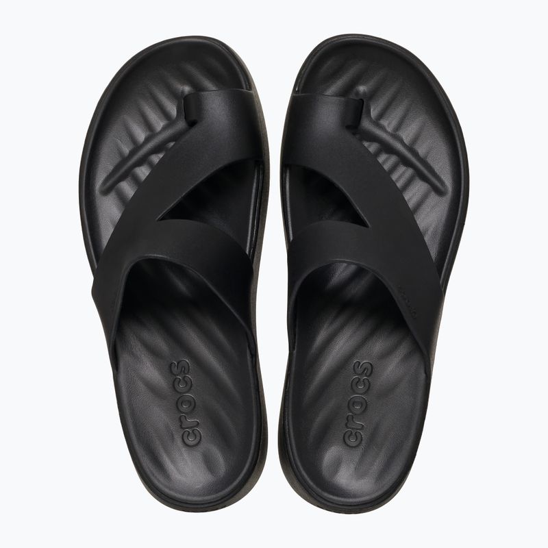 Japonki damskie Crocs Getaway Platform Toe Loop black 2