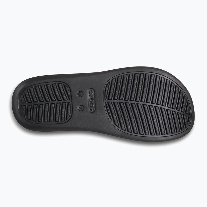 Japonki damskie Crocs Getaway Platform Toe Loop black 3