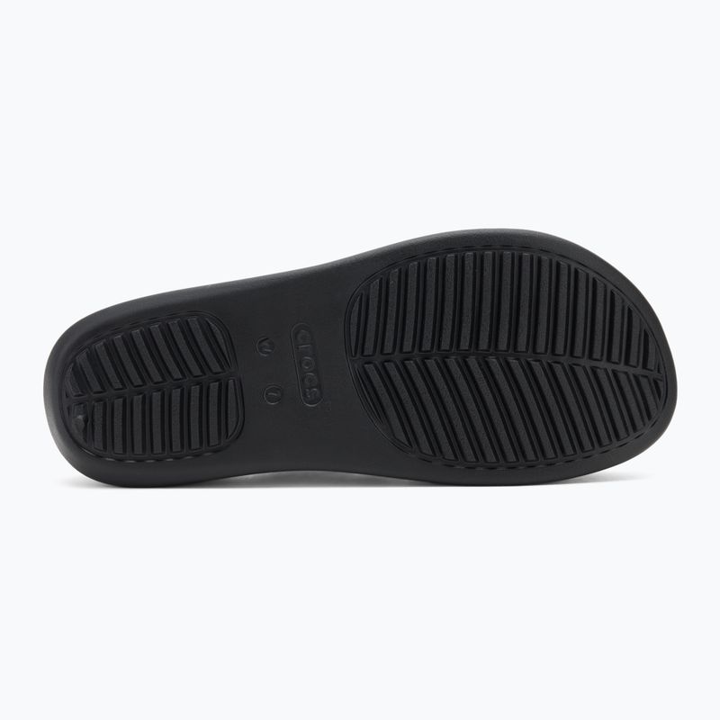 Japonki damskie Crocs Getaway Platform Toe Loop black 4