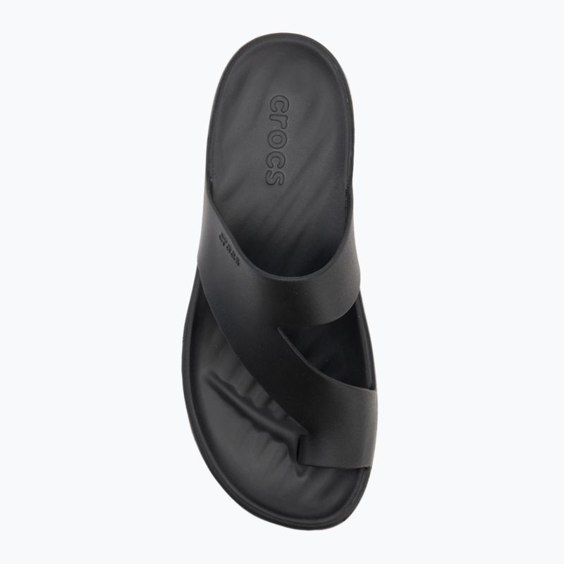Japonki damskie Crocs Getaway Platform Toe Loop black 5