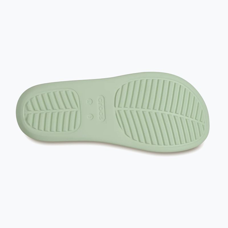 Japonki damskie Crocs Getaway Platform Toe Loop jade tint 5