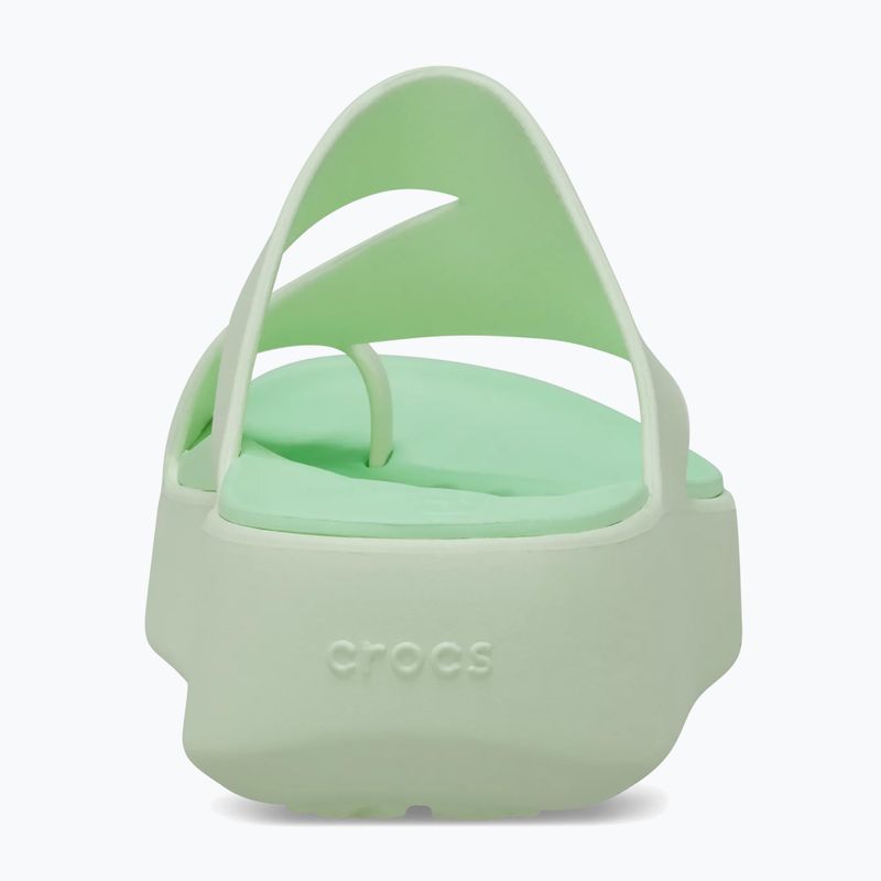 Japonki damskie Crocs Getaway Platform Toe Loop jade tint 6