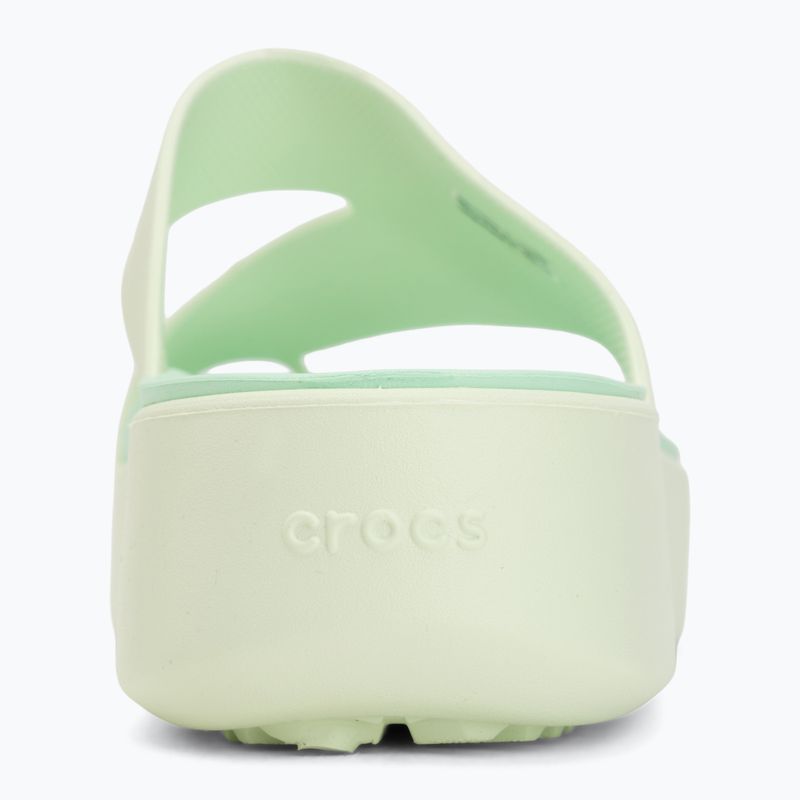 Japonki damskie Crocs Getaway Platform Toe Loop jade tint 6