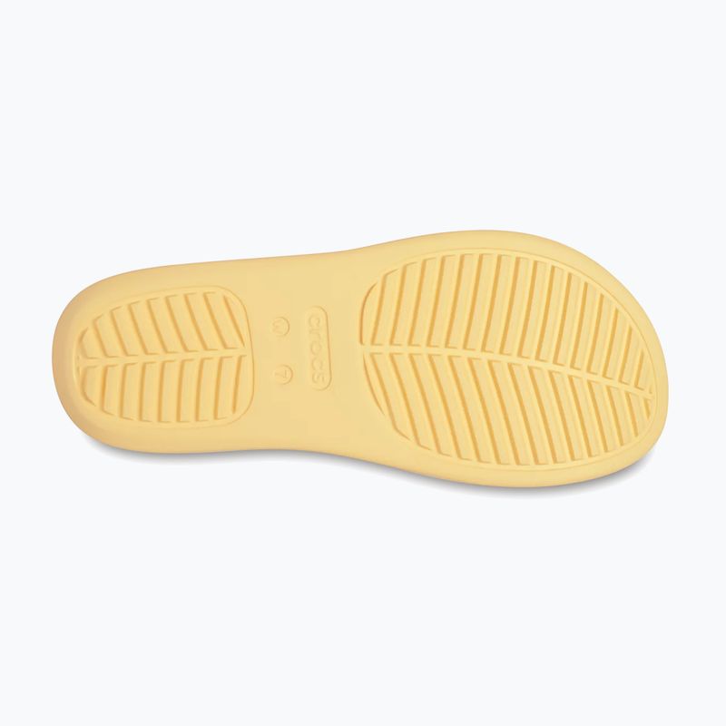 Japonki damskie Crocs Getaway Platform Toe Loop golden hour 5