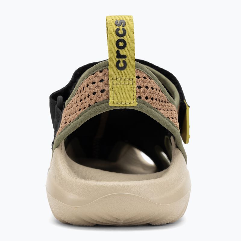 Sandały męskie Crocs Swiftwater Mesh Deck sepia 6