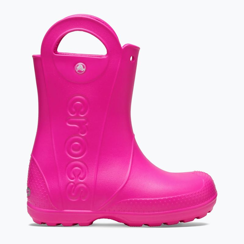 Kalosze dziecięce Crocs Handle It Rain Boot Kids Toddler pink crush 9