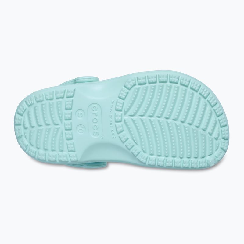 Klapki dziecięce Crocs Classic Clog Toddler aquamarine 3