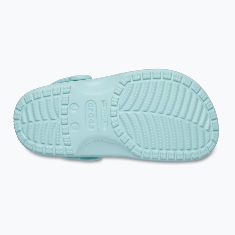 Klapki dziecięce Crocs Classic Clog Kids aquamarine 3