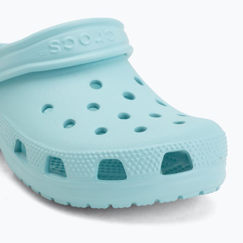 Klapki dziecięce Crocs Classic Clog Kids aquamarine 8