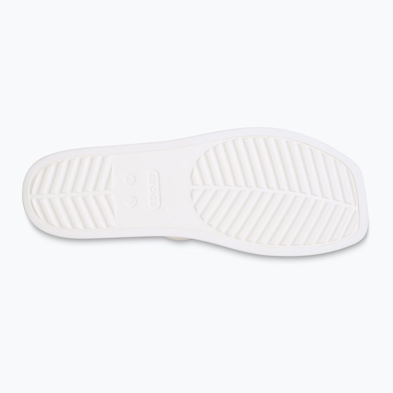 Sandały damskie Crocs Miami Two Strap Sandal chalk 3