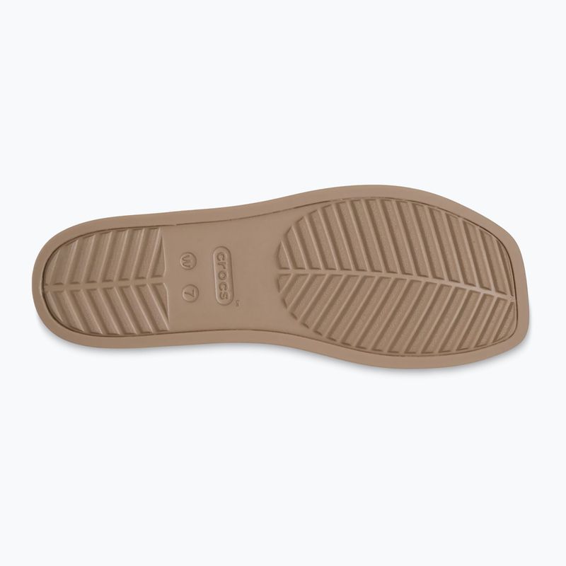 Sandały damskie Crocs Miami Two Strap Sandal milk chocolate 10