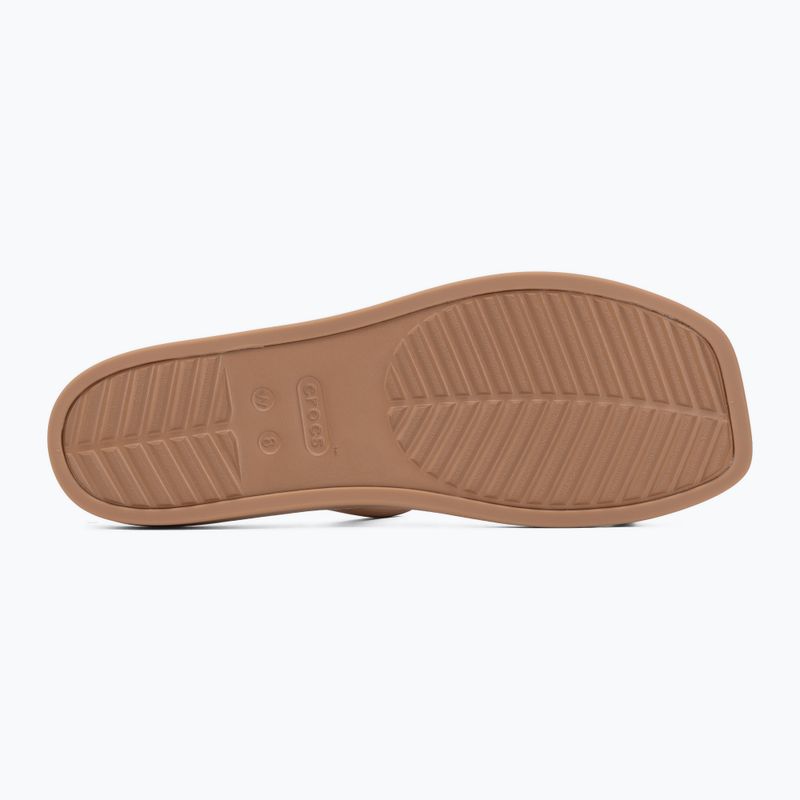 Sandały damskie Crocs Miami Two Strap Sandal milk chocolate 4