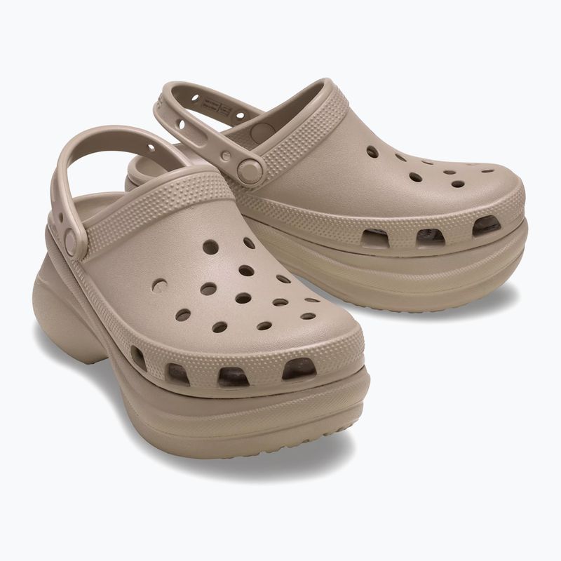 Klapki damskie Crocs Classic Bae Clog taupe 3
