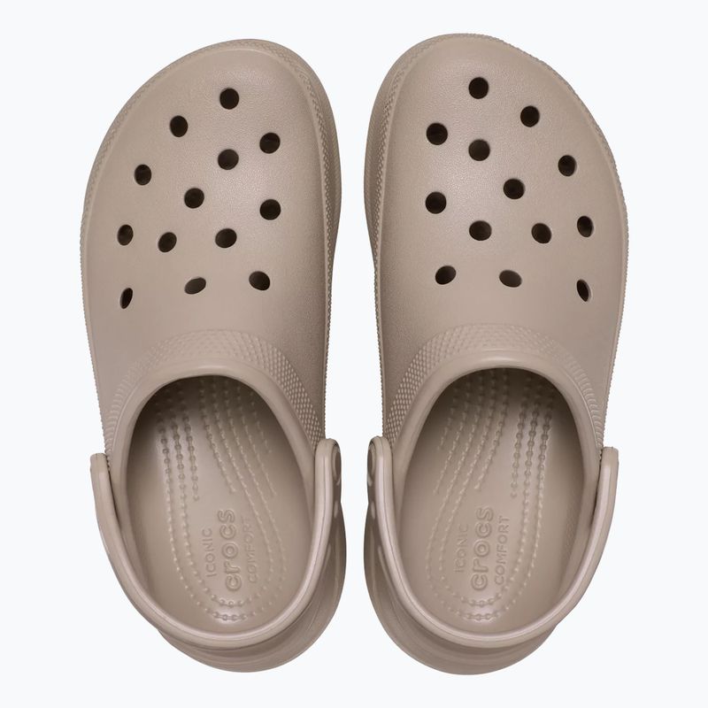 Klapki damskie Crocs Classic Bae Clog taupe 5