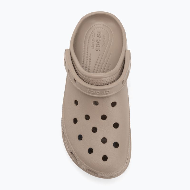Klapki damskie Crocs Classic Bae Clog taupe 6