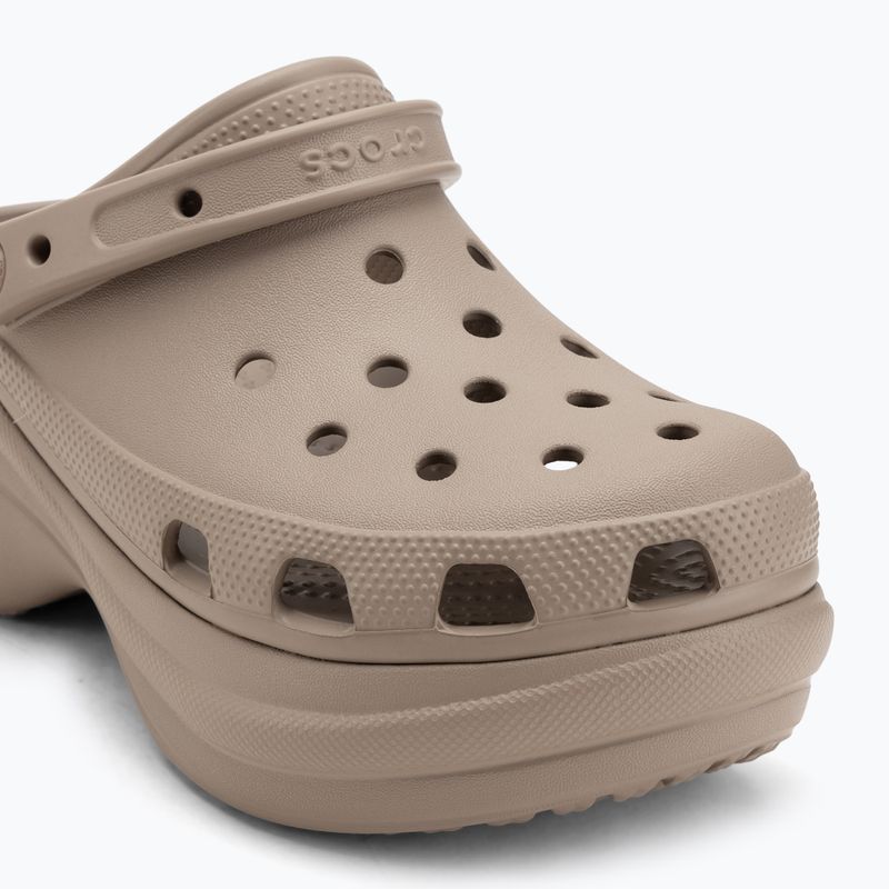 Klapki damskie Crocs Classic Bae Clog taupe 8