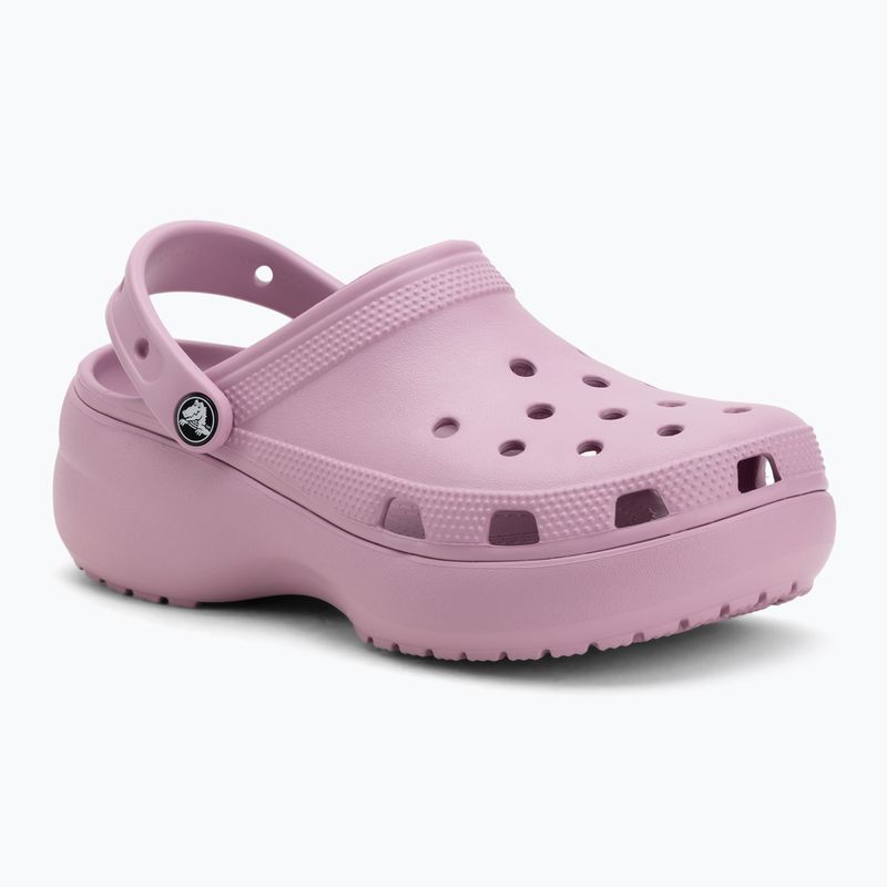 Klapki damskie Crocs Classic Platform Clog hydrangea 2