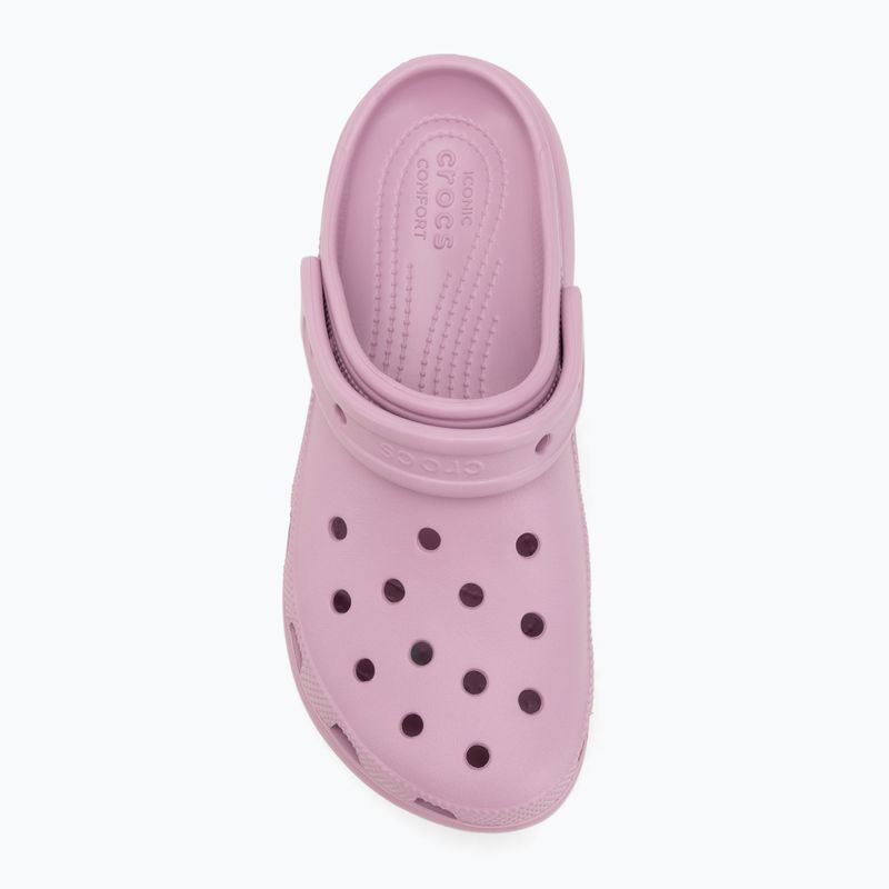 Klapki damskie Crocs Classic Platform Clog hydrangea 6