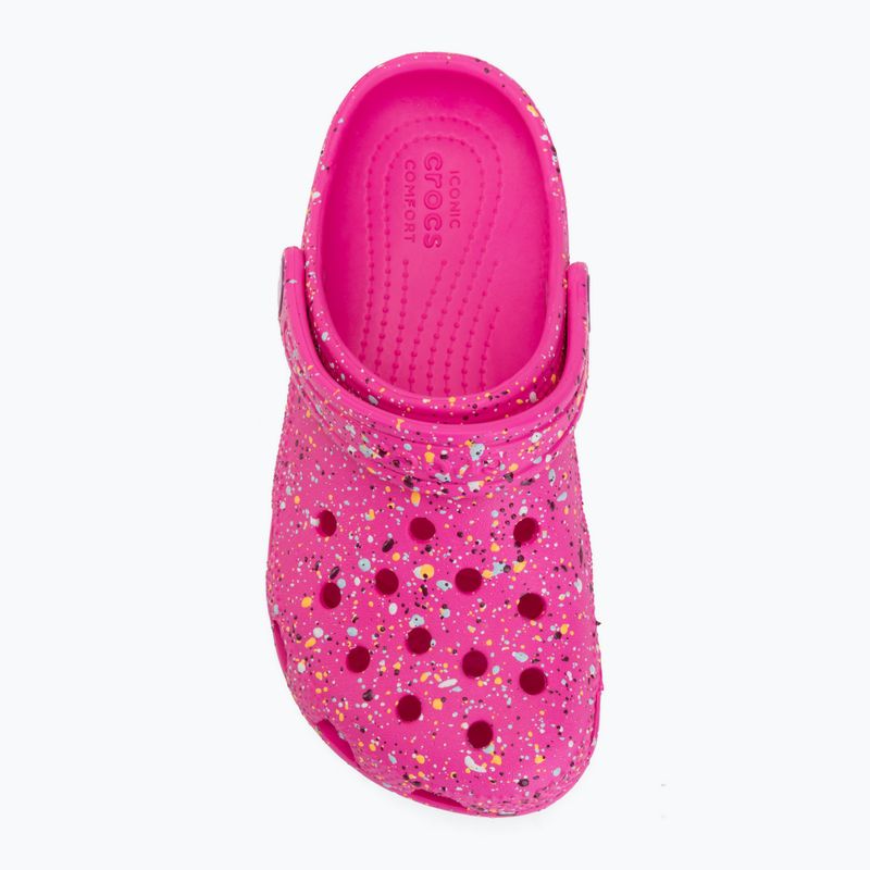 Klapki dziecięce Crocs Classic Paint Splatter Clog 6
