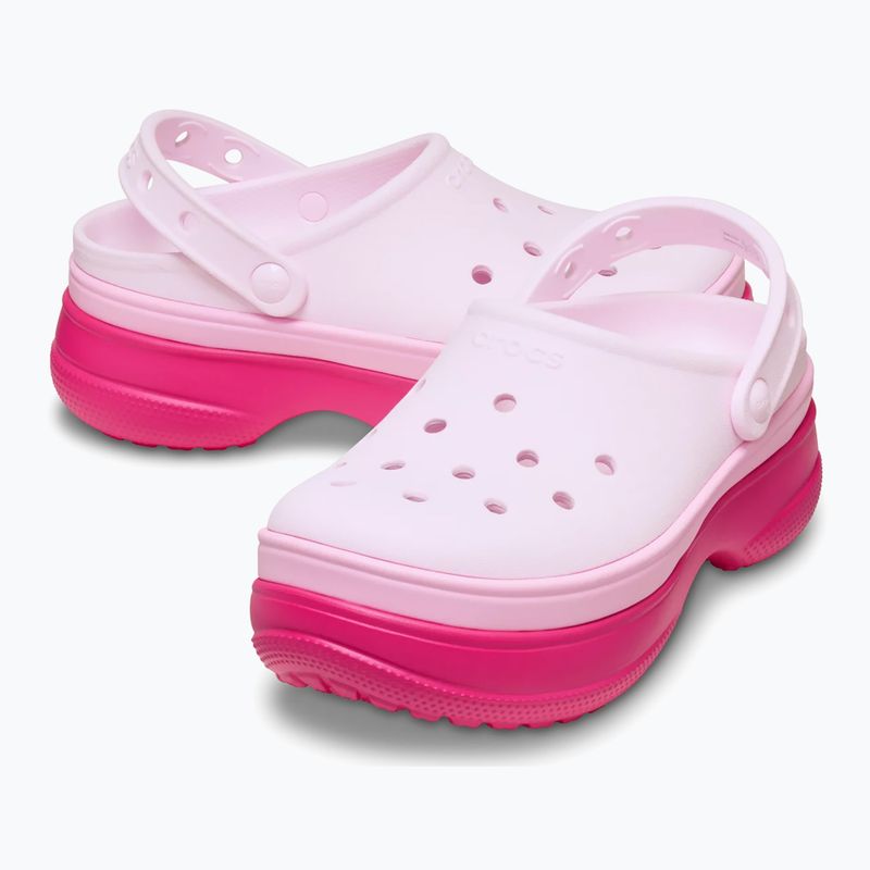 Klapki Crocs Classic Stacked Clog dragon fruit 11