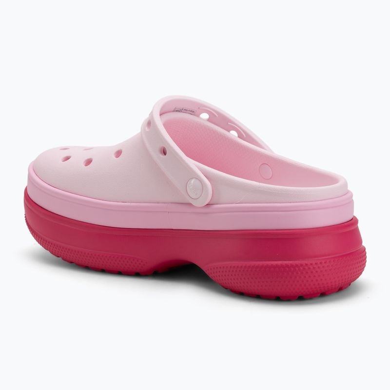 Klapki Crocs Classic Stacked Clog dragon fruit 4