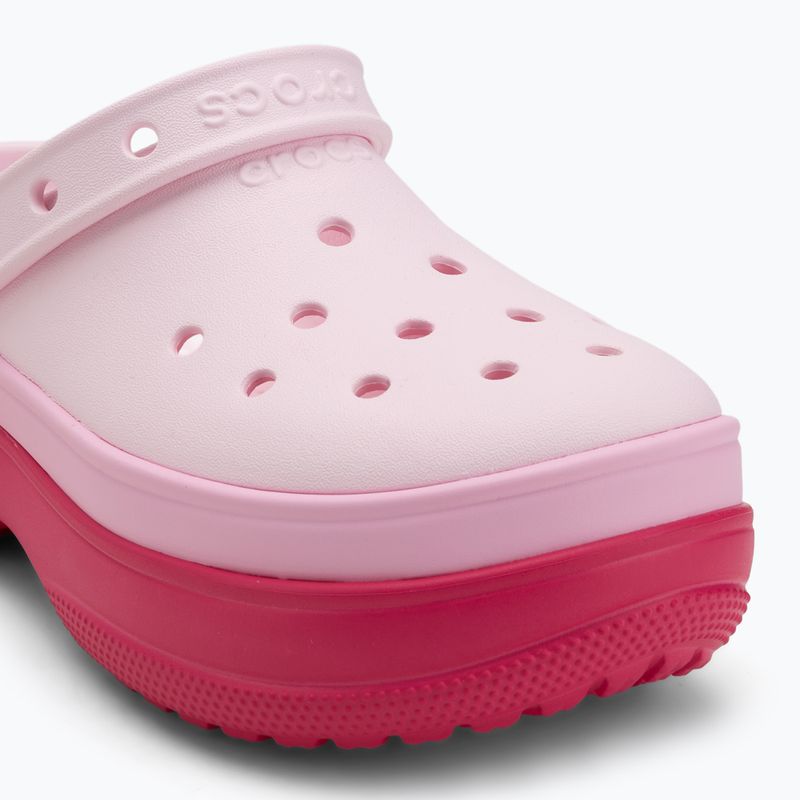 Klapki Crocs Classic Stacked Clog dragon fruit 8