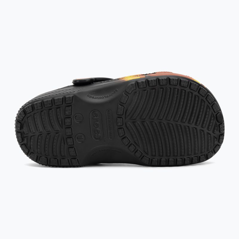 Klapki dziecięce Crocs Flaming Bball Clog Kids black 5