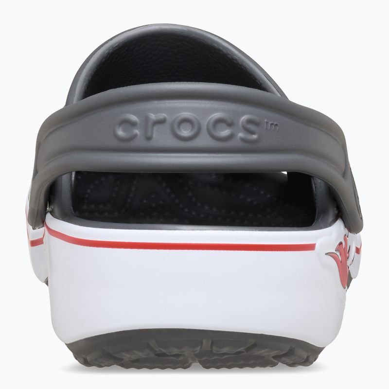 Klapki dziecięce Crocs Classic Soccer Band Clog Kids slate grey 11
