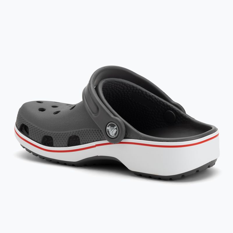 Klapki dziecięce Crocs Classic Soccer Band Clog Kids slate grey 4