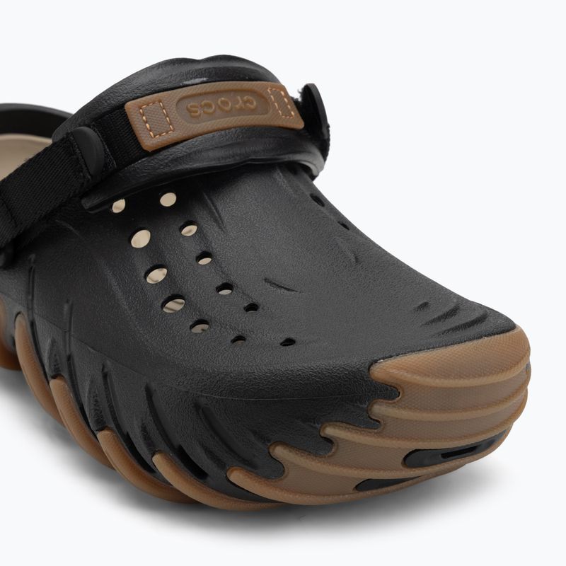 Klapki Crocs Echo Gum Ro Clog black 8