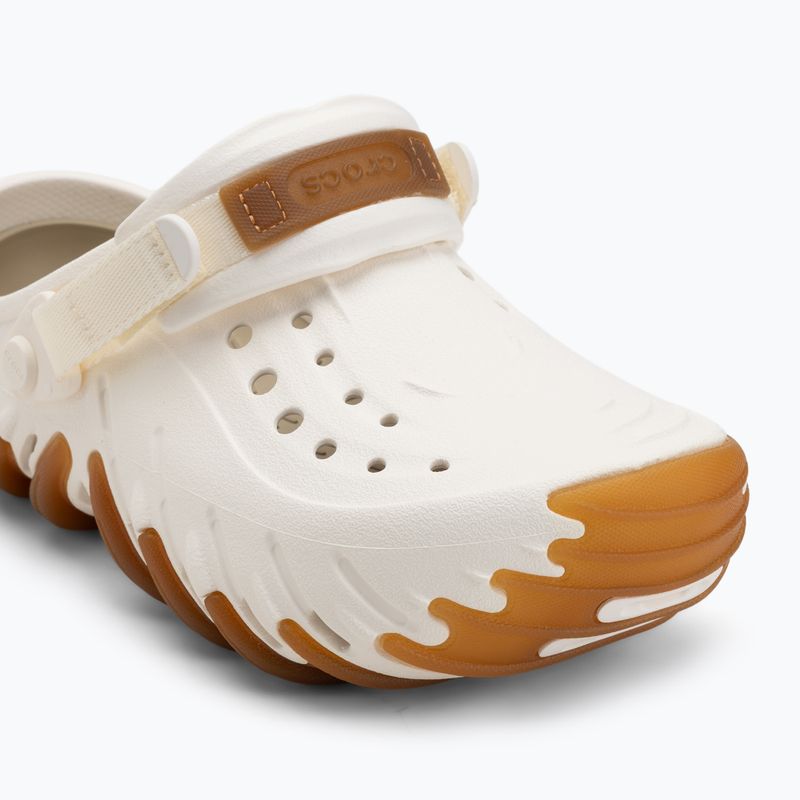 Klapki Crocs Echo Gum Ro Clog chalk 8