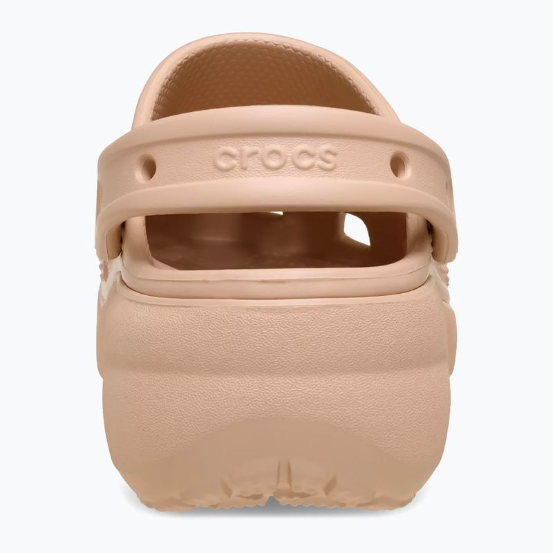 Klapki damskie Crocs Classic Platform Clog pink caramel 4