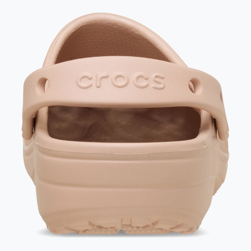 Klapki Crocs Classic Floral Cutout Clog pink caramel 3