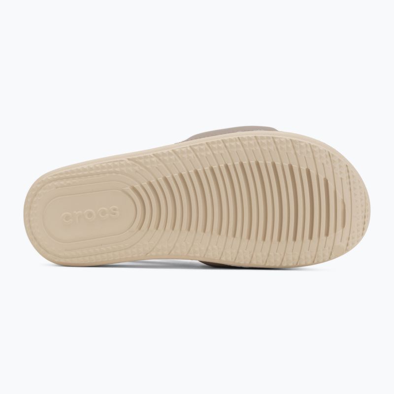 Klapki damskie Crocs All Day bone/taupe 4