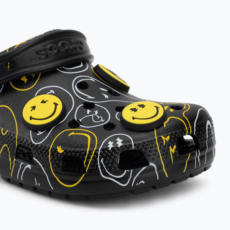 Klapki Crocs Classic Smiley multicolor 8