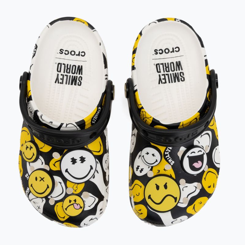 Klapki dziecięce Crocs Classic Smiley Kids multicolor 6