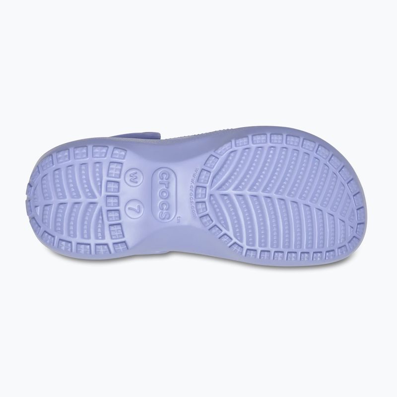 Klapki damskie Crocs Classic Platform Clog blue haze 3
