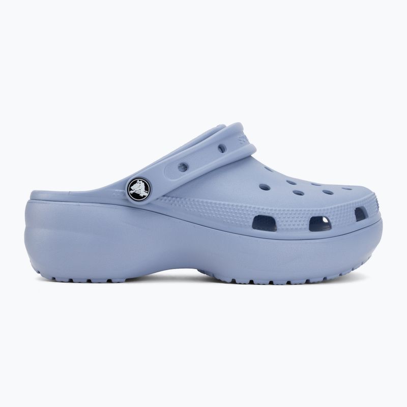 Klapki damskie Crocs Classic Platform Clog blue haze 3